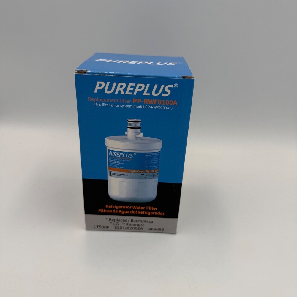 PurePlus PP-RWF0100A Refrigerator Water Filter Replacement for LG LT500P Kenmore
